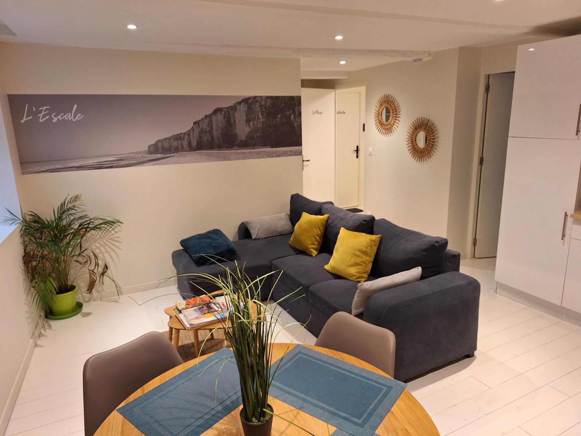 Appartement Le Phare Au Pied Du Port Saint-Valery-en-Caux Zewnętrze zdjęcie